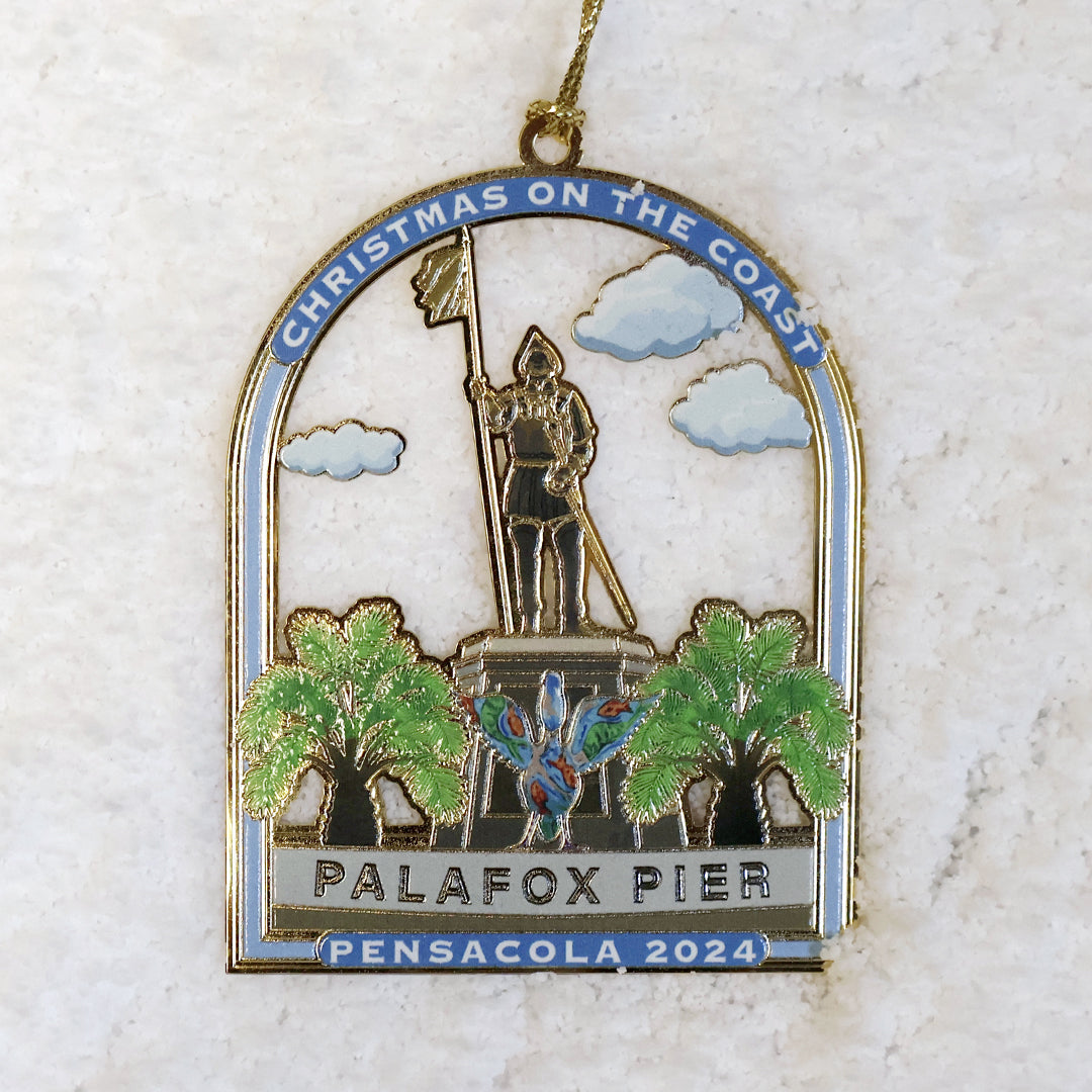 2024 Pensacola Ornament - Palafox Pier